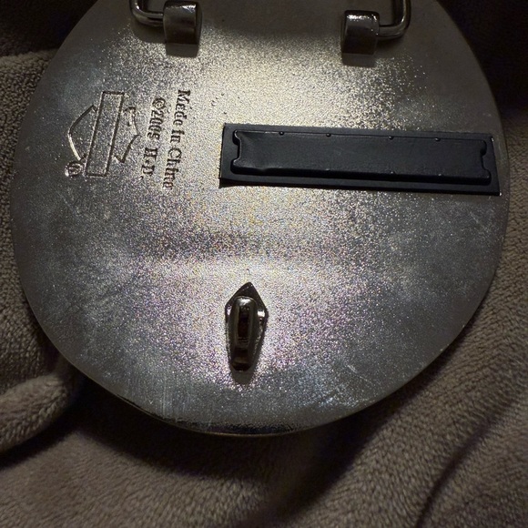 Harley-Davidson Gold and Silver Eagle Belt Buckle - Picture 3 of 3